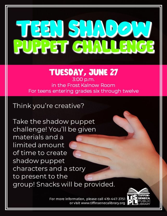 Teen Shadow Puppet Challenge