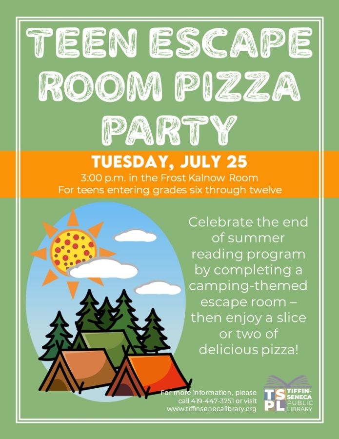 Teen Escape Room and Pizza Party