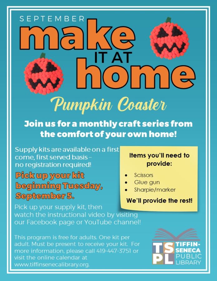 Make it at Home: Pumpkin Coaster