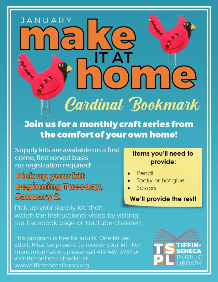 Make it at Home: Cardinal Bookmark
