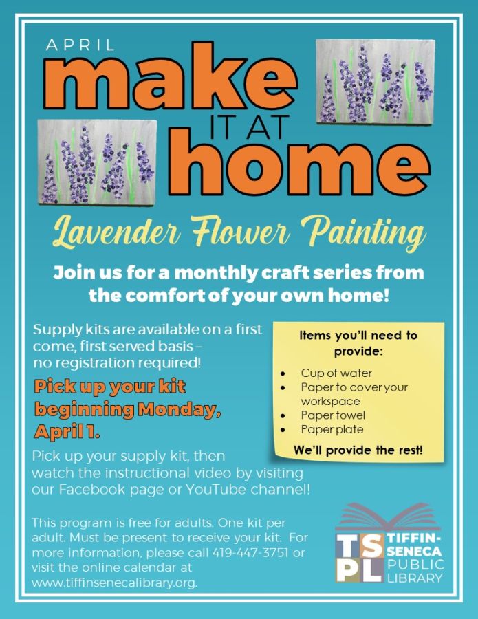 Make it at Home: Lavender Flower Painting