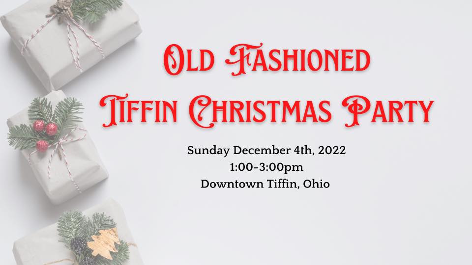 Old Fashioned Tiffin Christmas Party