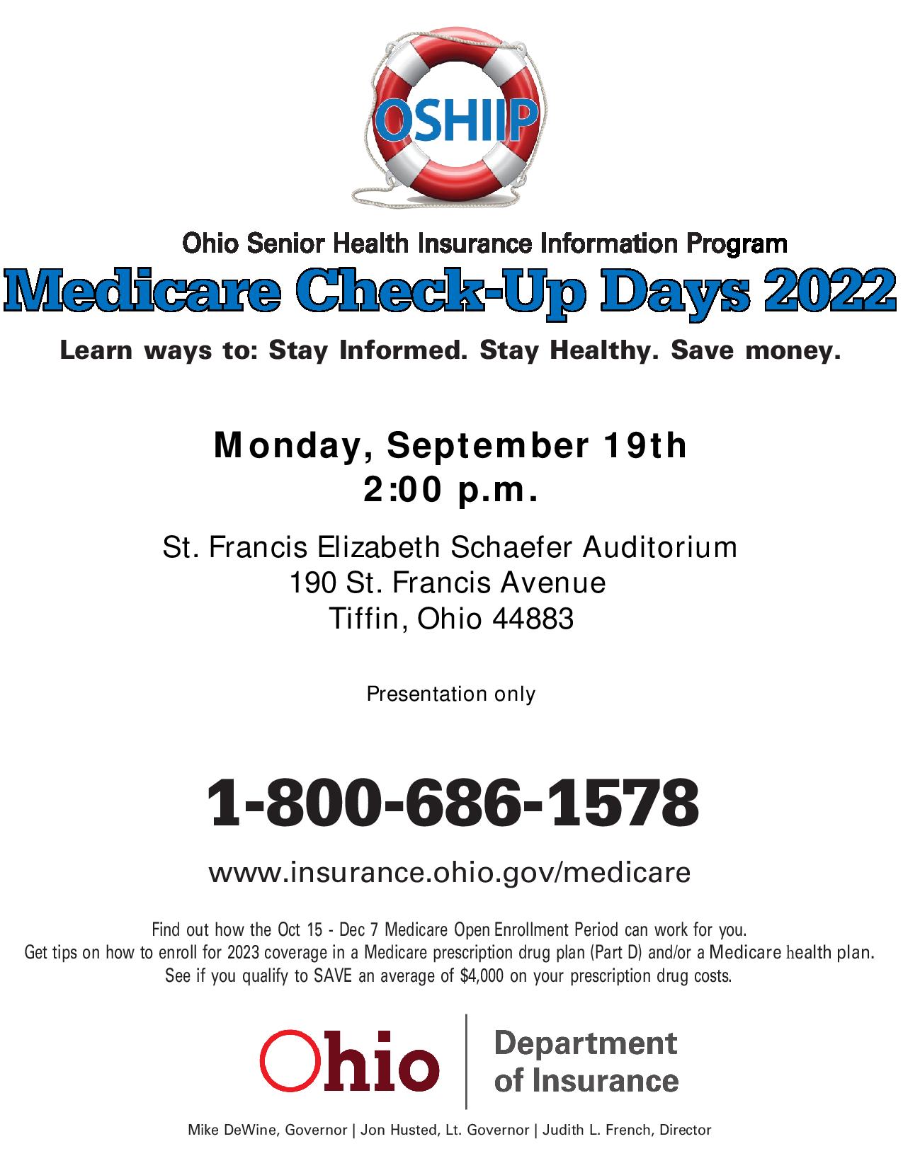 Medicare Check-Up Days 