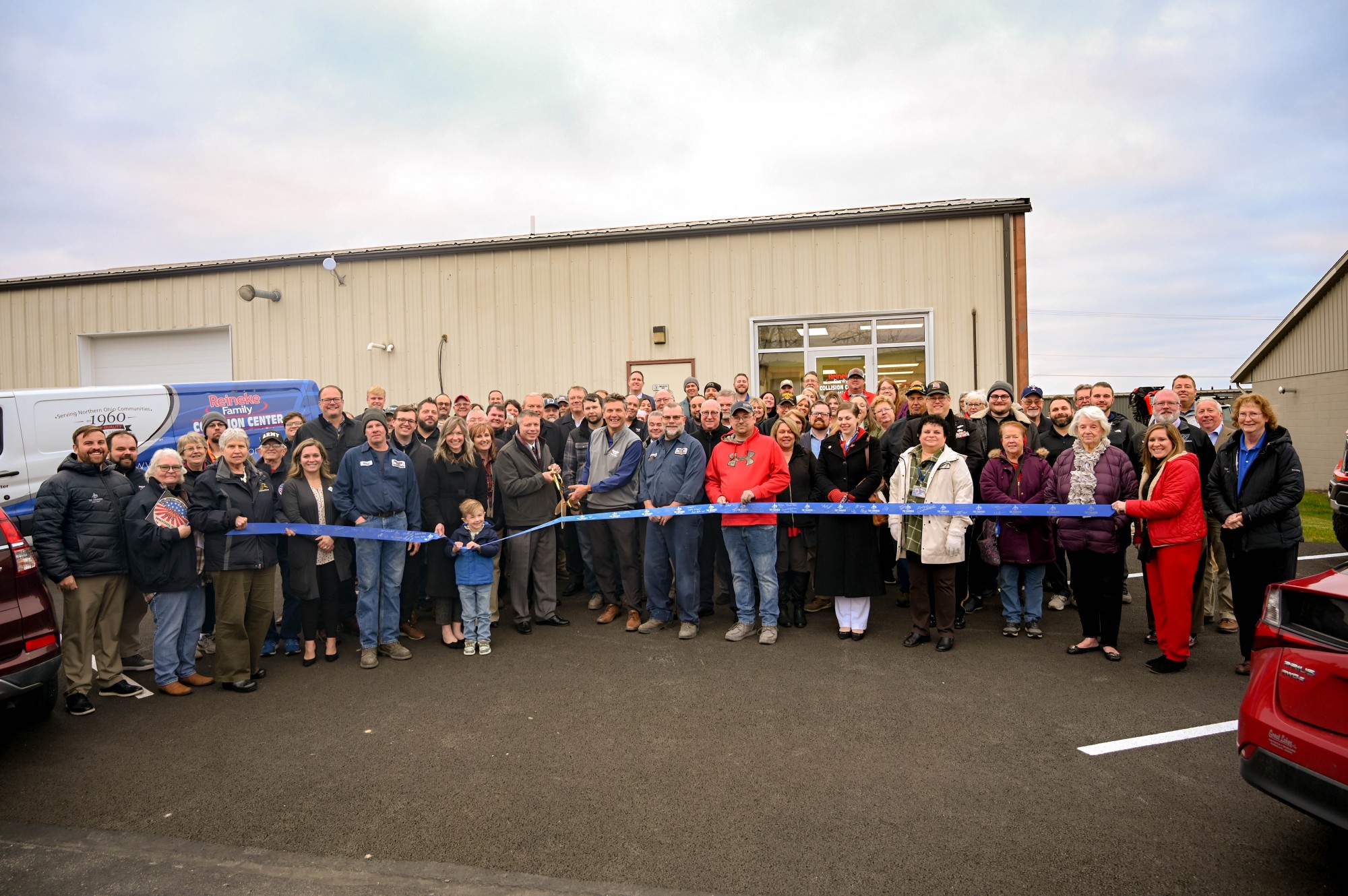 Reineke Family Collision Center Cuts Ribbon on Renovated Office Space and Warehouse