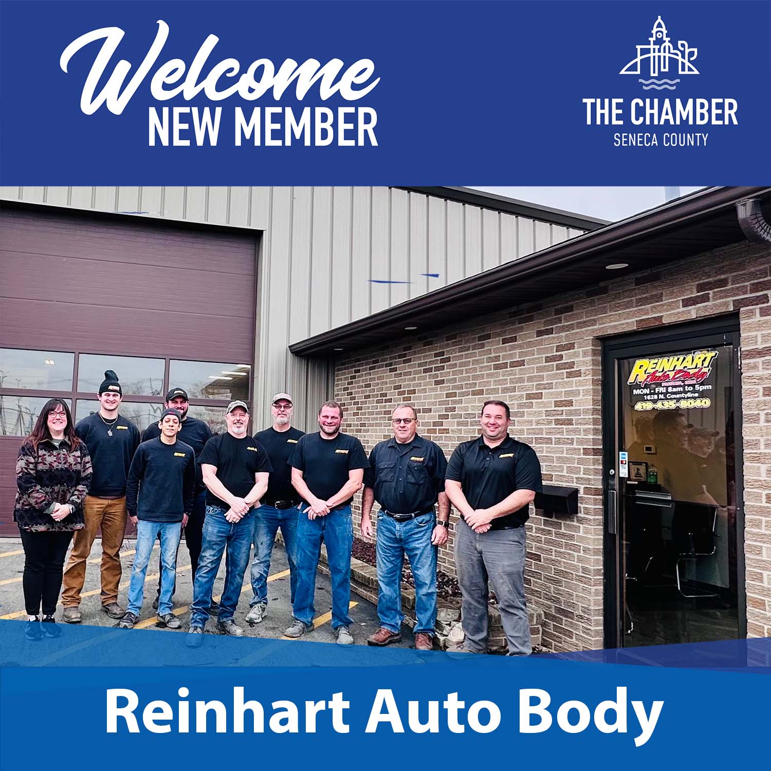 New Member: Reinhart Auto Body