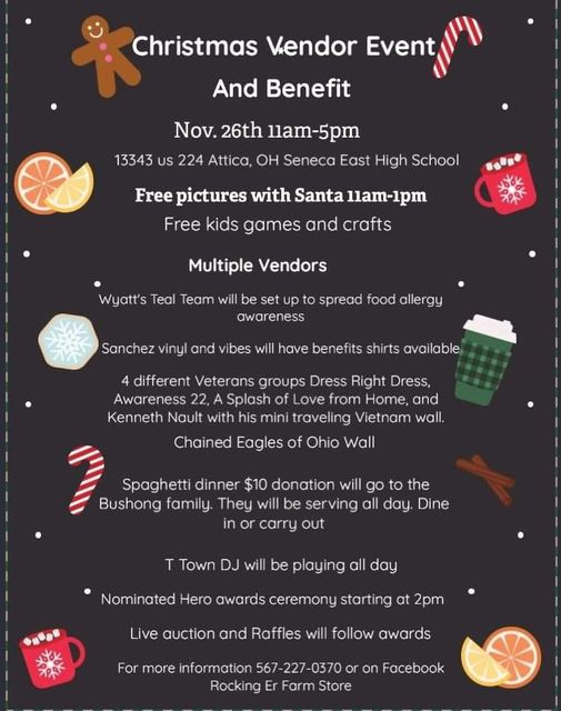 Christmas Vendor Event and Benefit