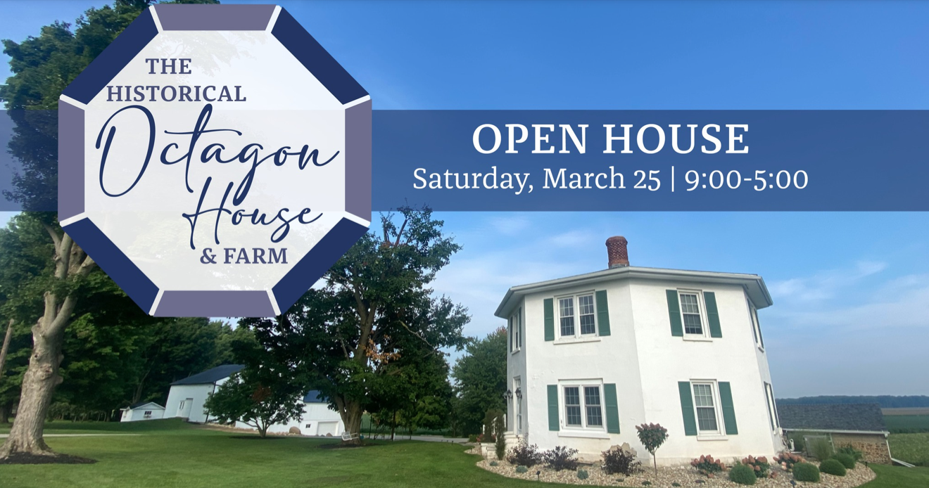 Historical Octagon House Spring Open House