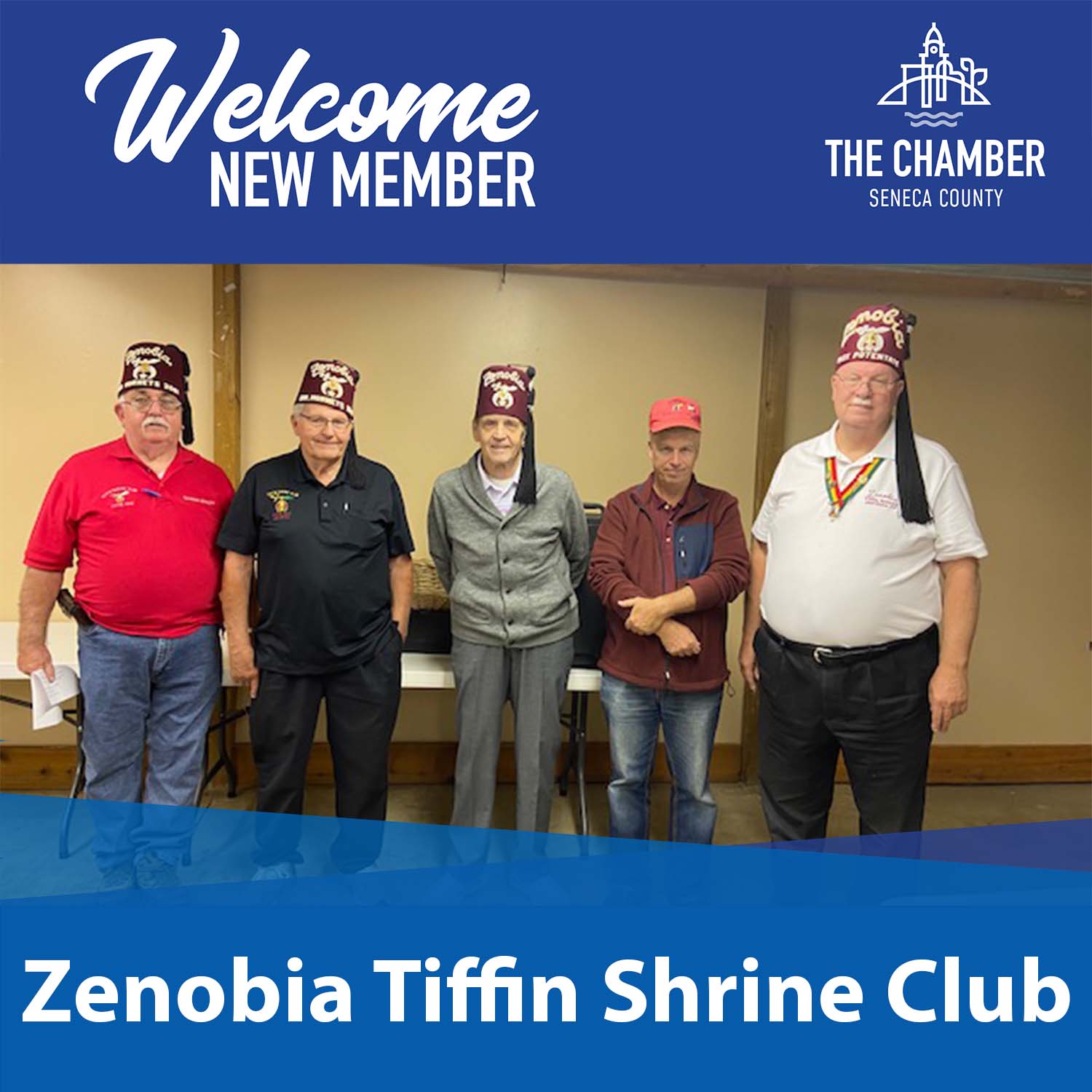 New Member: Zenobia Tiffin Shrine Club