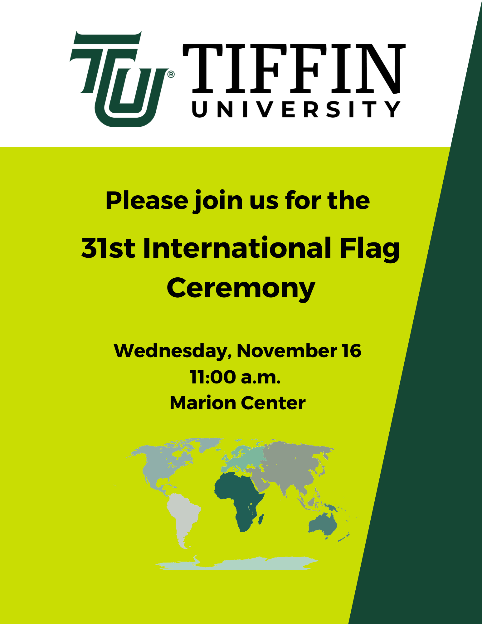 31st International Flag Ceremony