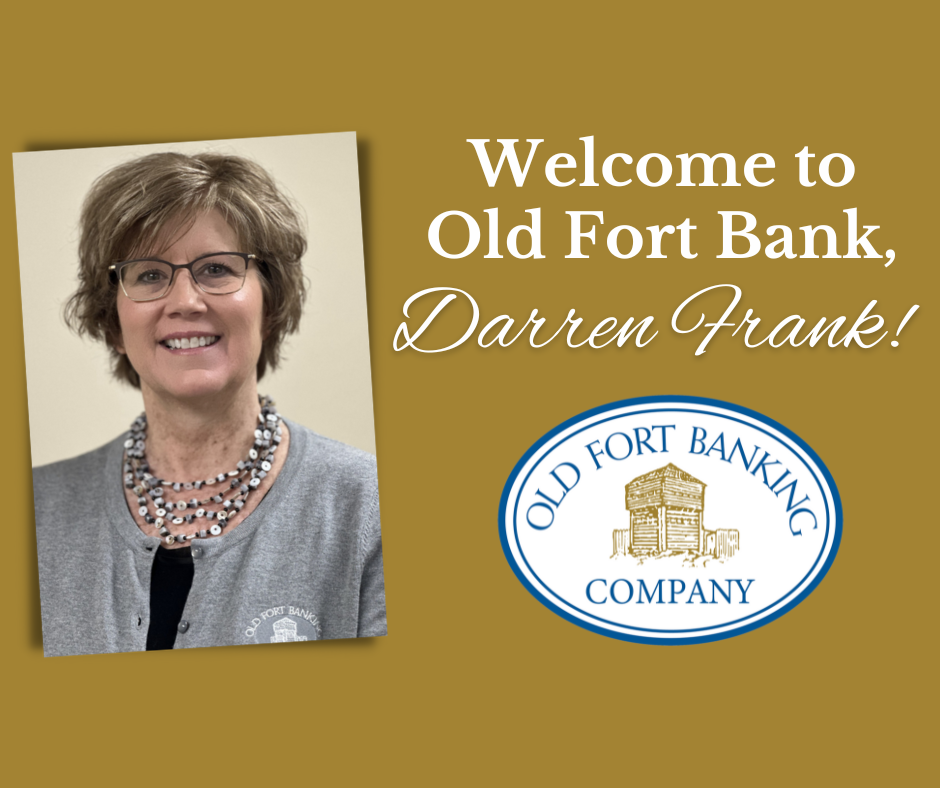 Old Fort Bank Announces Darren Frank as New Marketing Director
